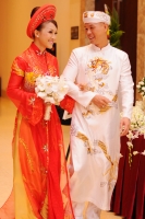 Top 8 Cửa hàng may đo áo dài cưới đẹp nhất ở TPHCM