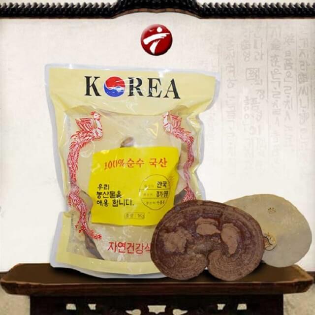 Tổng hợp 7 điều nên biết về nấm linh chi túi xách vàng Hàn Quốc 24