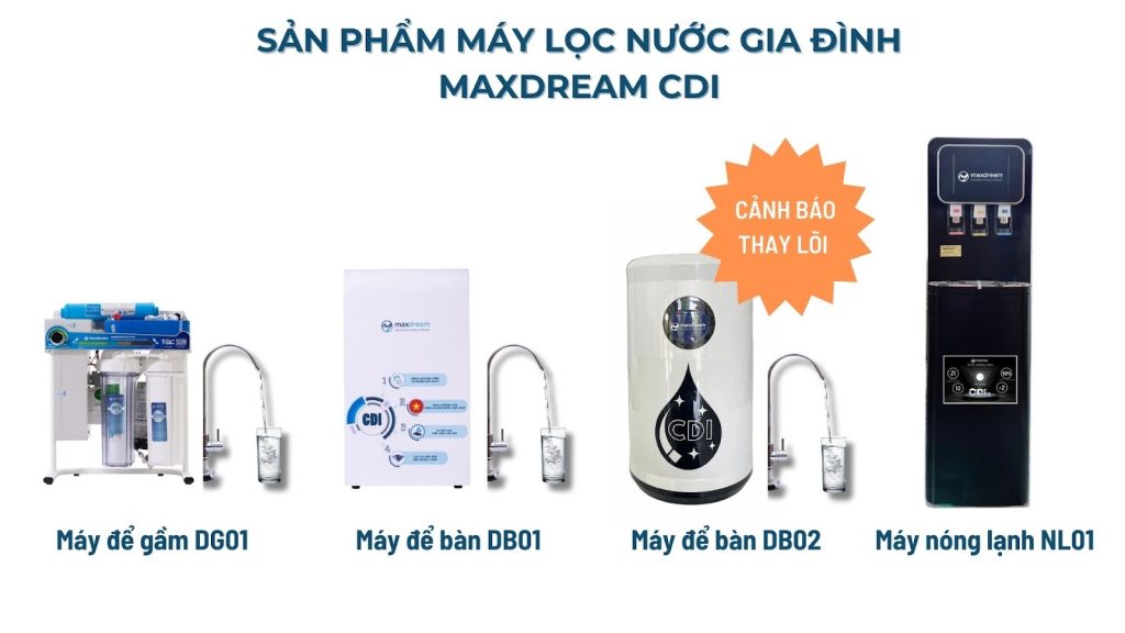 Máy lọc nước Maxdream: Ưu nhược điểm nổi bật 3